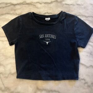 Garage Women's Black Crop-top